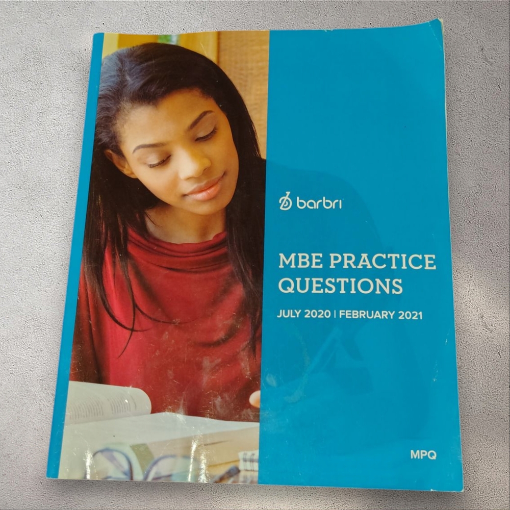 Barbri MBE Practice Questions Book